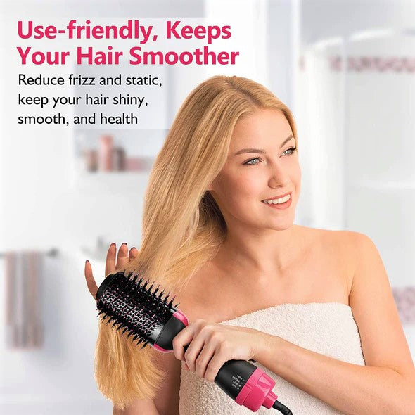 3 in 1 Hot Air Brush Hair Dryer & Styler