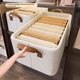 Custom Home Closet Clothes Wardrobe Jeans Storage Box Drawer Divider Foldable Toy Underwear Organizer Fabric Storage Bins