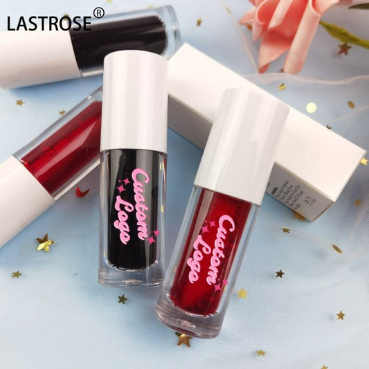 3 in 1 Private Label Liquid Lip Cheek Eye Fruit Tinted Stain Organic Waterproof Pink Strawberry Cherry Lip Gloss Glow Lip Tint